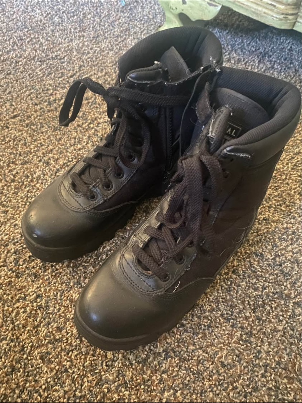 5.11 Tactical Women's Black Lace-Up Combat Boots